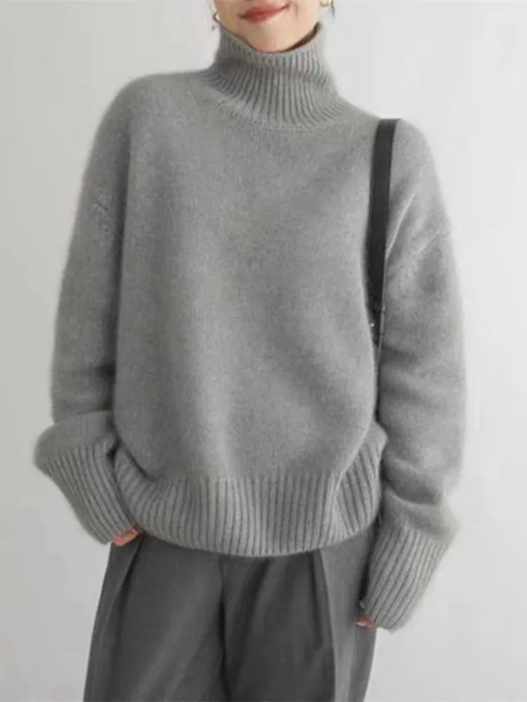 Lin™ | Jersey de cuello alto